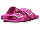 Ivanka Trump Nolan (medium Pink Satin) Women's Slide Shoes