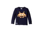 Toobydoo Digital Monster Long Sleeve Tee (toddler/little Kids/big Kids) (navy) Boy's T Shirt