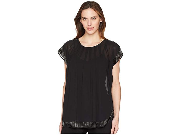 Rock And Roll Cowgirl Dolman Sleeve B4-5782 (black) Women's Clothing