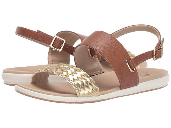 A2 By Aerosoles First Watch (dark Tan Combo Nappa) Women's Sandals