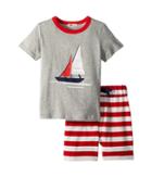 Mud Pie Sailboat All-in-one Piece (infant) (blue) Boy's Jumpsuit & Rompers One Piece