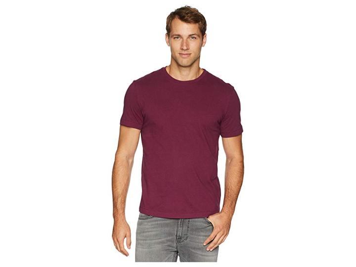 Mod-o-doc San Onofre Short Sleeve Crew (mulberry) Men's Clothing