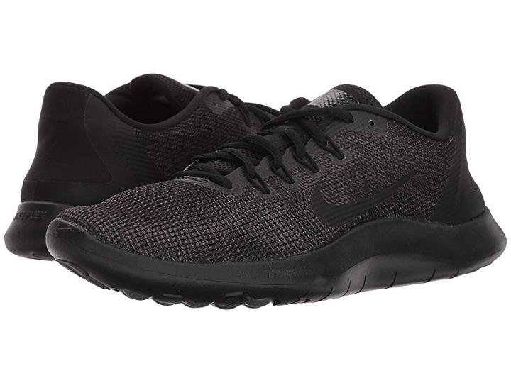 Nike Flex Rn 2018 (black/black/dark Grey/anthracite) Men's Running Shoes