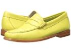 G.h. Bass & Co. Whitney Weejuns (limoncello Soft Tumbled Leather) Women's Shoes