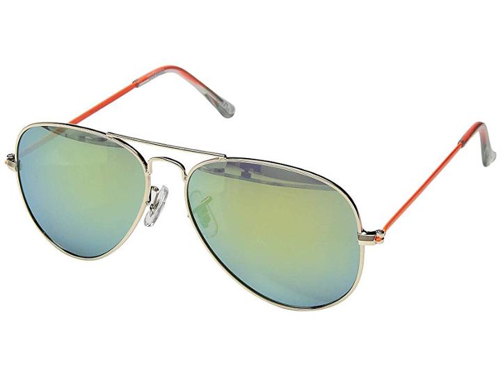 Steve Madden Sm482118 (gold/orange) Fashion Sunglasses