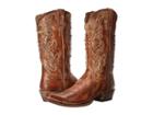 Stetson Cracked Inlay Snip Toe Boot (crackle Honey) Men's Boots