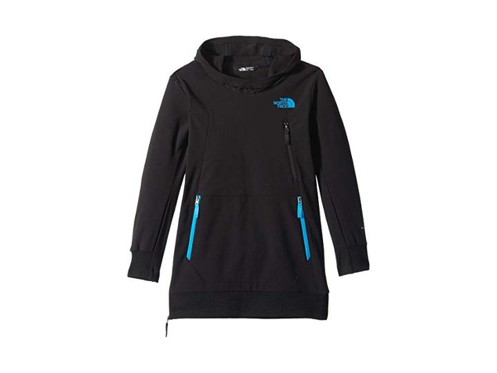 The North Face Kids Tekno Pullover Hoodie (little Kids/big Kids) (tnf Black) Girl's Sweatshirt