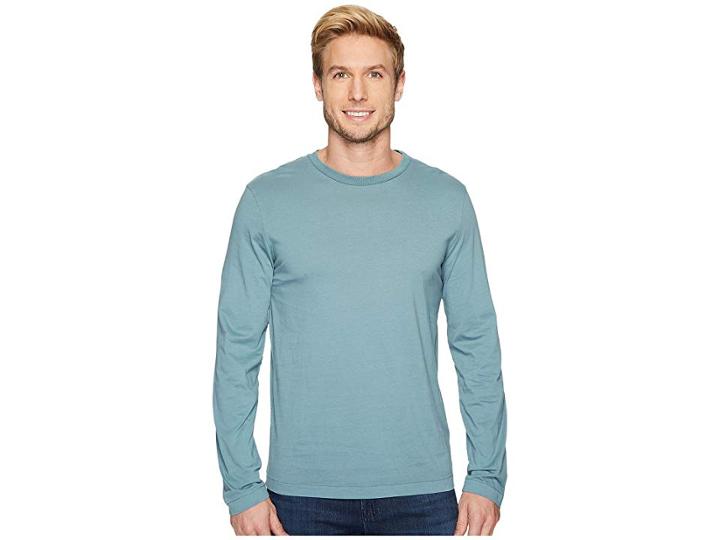 Mod-o-doc Carlsbad Long Sleeve Jersey Crew Tee (oasis) Men's T Shirt