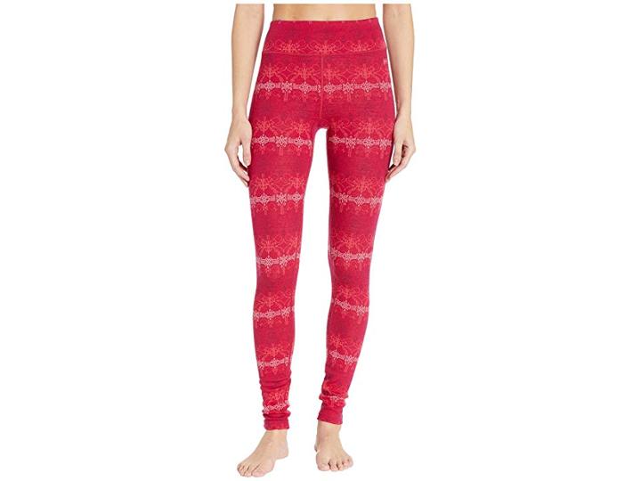 Helly Hansen Merino Mid Graphic Pants (persian Red/frost) Women's Casual Pants