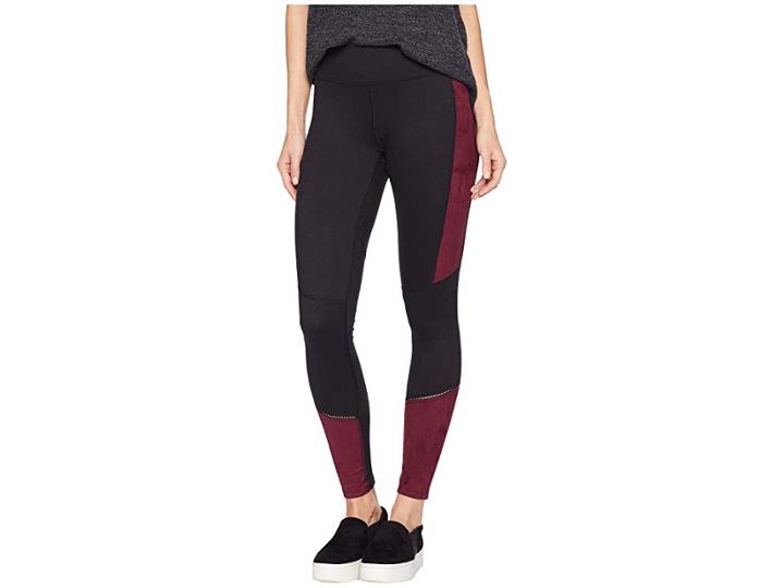 Splendid Studio Faux Suede Leggings (scarlet) Women's Casual Pants