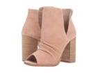 Kristin Cavallari Lash Peep Toe Bootie (tiger's Eye Kid Suede) Women's Shoes