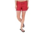 Prana Kara Denim Short (sunwashed Red) Women's Shorts