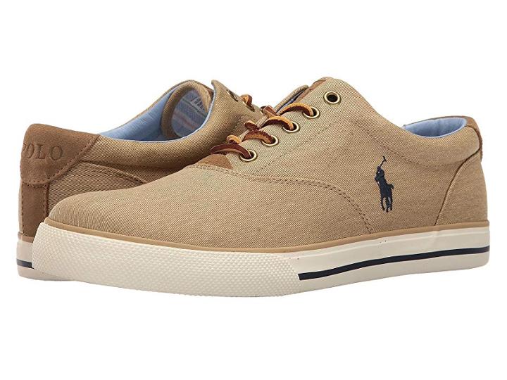 Polo Ralph Lauren Vaughn (morgan Tan) Men's Lace Up Casual Shoes