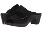 Romika Mokassetta 315 (black) Women's Clog/mule Shoes