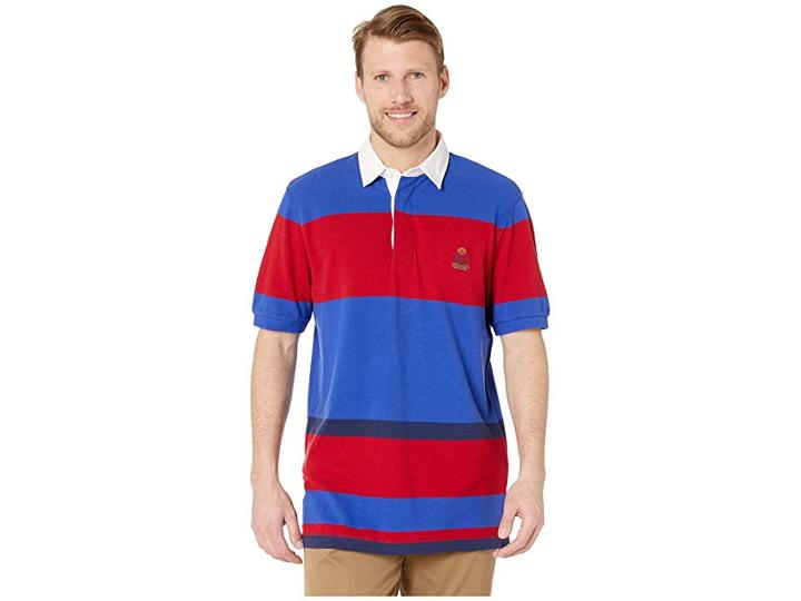 Chaps Fashion-short Sleeve-knit (blue) Men's Clothing