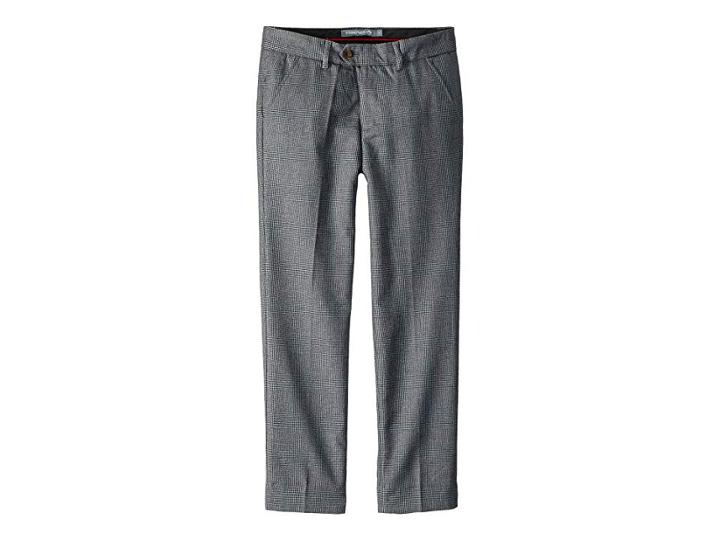 Appaman Kids Mod Suit Pants (toddler/little Kids/big Kids) (grey Glen Plaid) Boy's Casual Pants