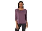 Reebok Workout Ready Supremium Long Sleeve (urban Violet) Women's Clothing