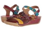 L'artiste By Spring Step Belana (red Multi) Women's Shoes