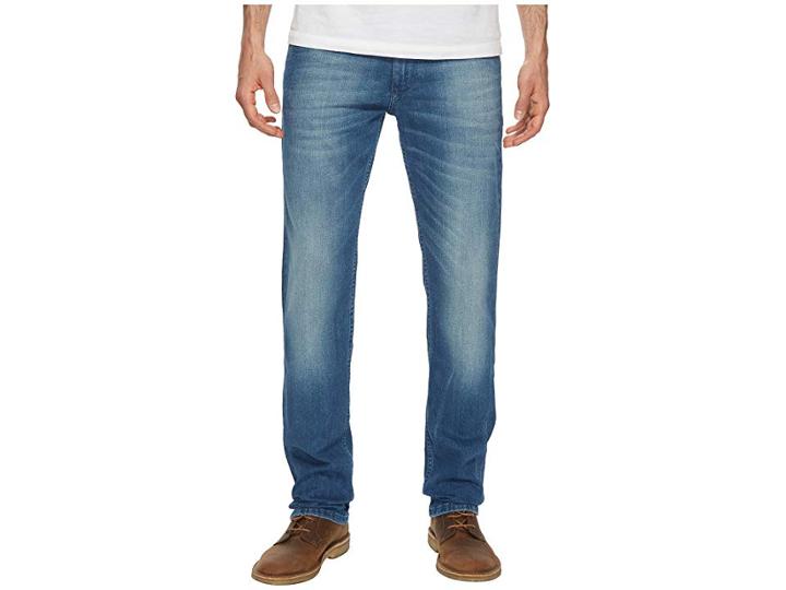 Tommy Jeans Ryan Straight Fit Jeans (berry Mid Blue Comfort) Men's Jeans