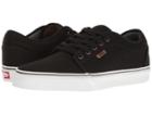 Vans Chukka Low ((10 Oz. Canvas) Black/white) Men's Skate Shoes