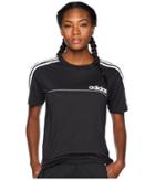 Adidas Oversized Line Tee (black) Women's T Shirt