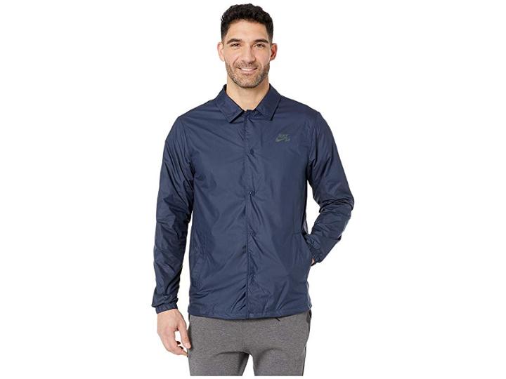 Nike Sb Sb Shield Coaches Jacket (obsidian/anthracite) Men's Coat