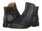 Franco Sarto Harmona (dark Blue Bally Premium Leather/winter Fleece) Women's Shoes
