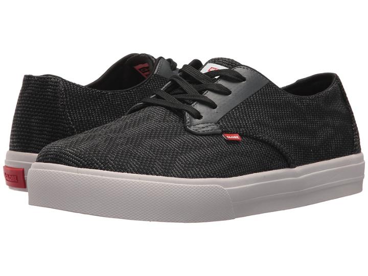 Globe Motley Lyt (black Knit/light Grey) Men's Skate Shoes