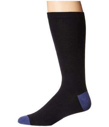 Ugg Merino Wool Color Blocked Crew Sock (black) Men's Crew Cut Socks Shoes