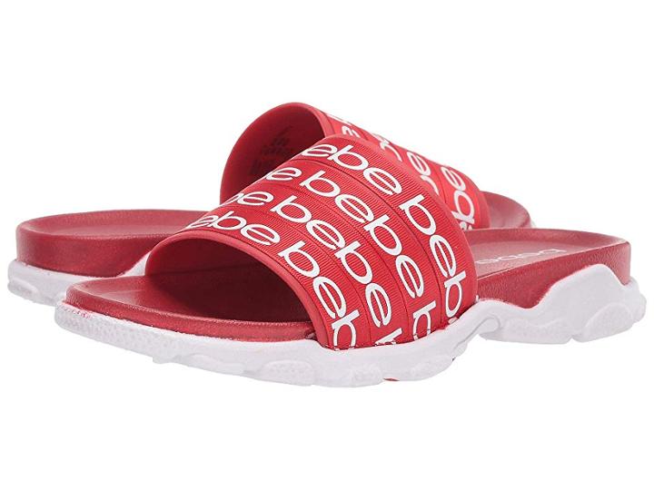 Bebe Nadeen (red) Women's Sandals