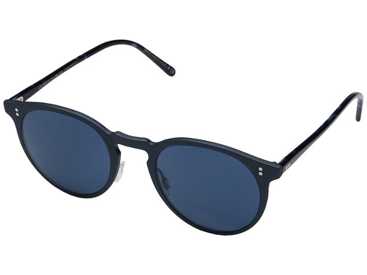 Oliver Peoples Elias (navy/blue) Fashion Sunglasses