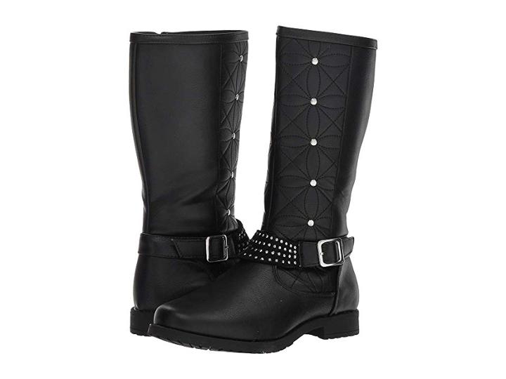 Rachel Kids Robin (little Kid/big Kid) (black) Girl's Shoes