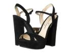 Jessica Simpson Naidine (black Luxe Kid Suede) Women's Shoes