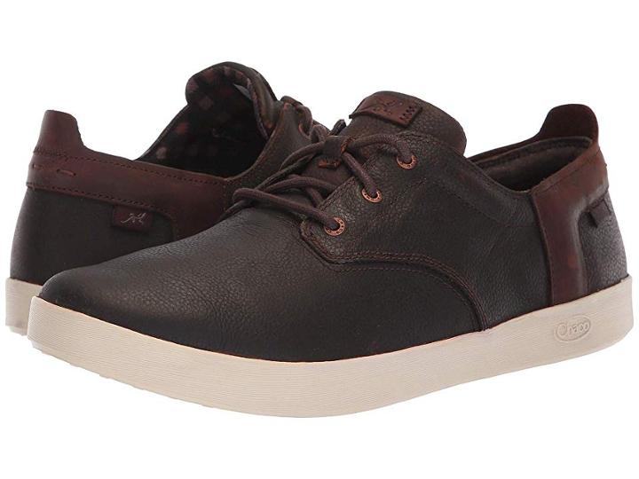 Chaco Davis Lace Leather (mahogany) Men's Shoes