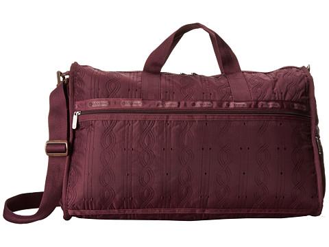 Lesportsac Luggage Large Weekender (marsala Entwine) Duffel Bags