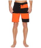 O'neill Hyperfreak Basis Superfreak Series Boardshorts (neon Red) Men's Swimwear