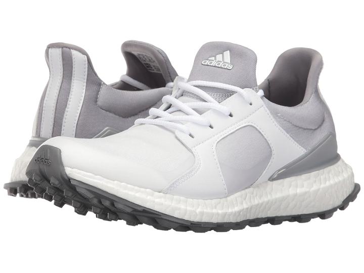 Adidas Golf Climacross Boost (ftwr White/light Onix/silver Metallic) Women's Golf Shoes