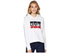 Levi's(r) Womens Graphic Track Hoodie (sportswear Logo Track Hoodie White) Women's Sweatshirt