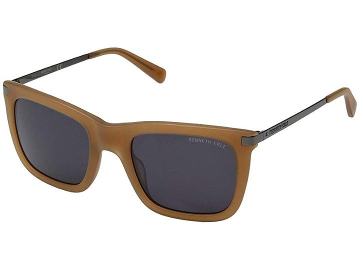 Kenneth Cole Reaction Kc7203 (light Brown/smoke) Fashion Sunglasses