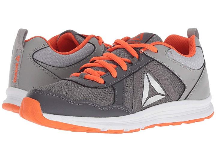 Reebok Kids Almotio 4.0 (little Kid/big Kid) (grey/lava/silver) Boys Shoes