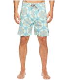 Captain Fin Lotuscope Boardshorts (aqua) Men's Swimwear