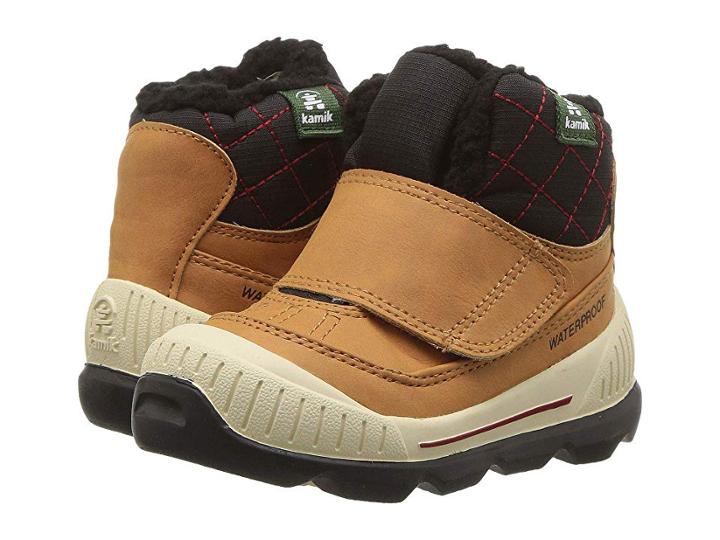 Kamik Kids Sawyer (toddler) (brown) Boys Shoes
