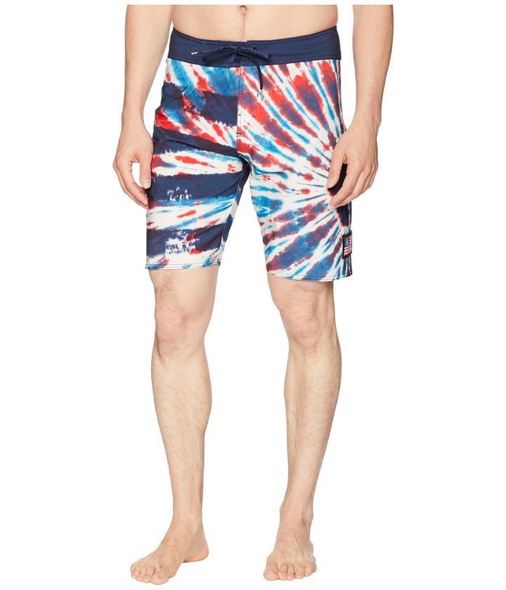 Volcom Peace Stone Mod 20 Boardshorts (true Blue) Men's Swimwear