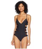 Spiritual Gangster Rasta Heart Journey Rib One-piece (vintage Black) Women's Jumpsuit & Rompers One Piece