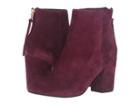 Steve Madden Cynthia (burgundy Suede) Women's Boots