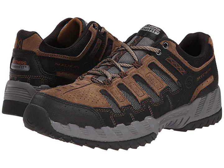 Skechers Outland Thrill Seeker (taupe/black) Men's Lace Up Casual Shoes