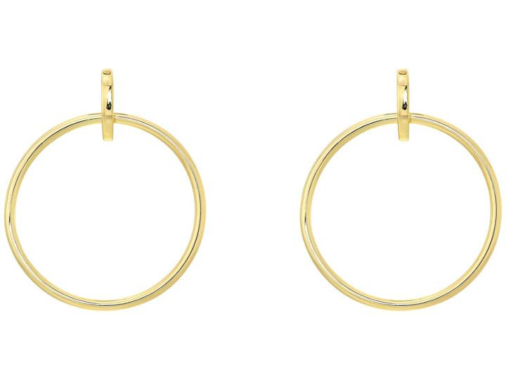 Lauren Ralph Lauren Door Knocker Earrings (gold) Earring