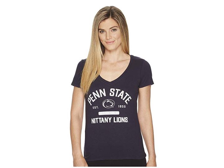Champion College Penn State Nittany Lions University V-neck Tee (navy) Women's T Shirt