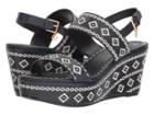 Tory Burch Blake 80mm Ankle-strap (perfect Navy) Women's Sandals