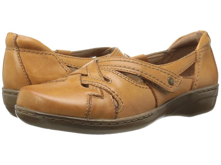 Clarks Evianna Peal (tan Leather) Women's Shoes